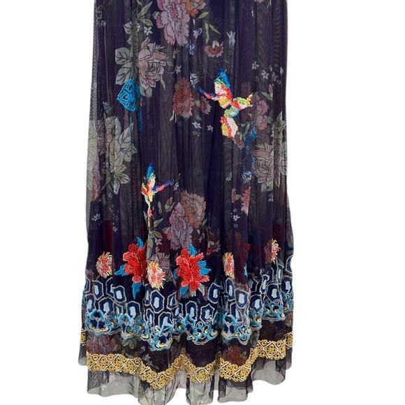 NWT Johnny Was Japera Embroidery Mesh
Maxi Dress - Picture 7 of 11